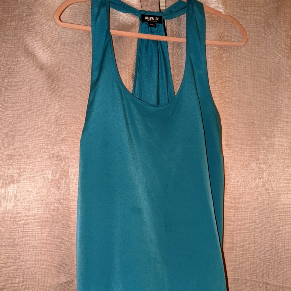 Turquoise Racerback Tank size XL